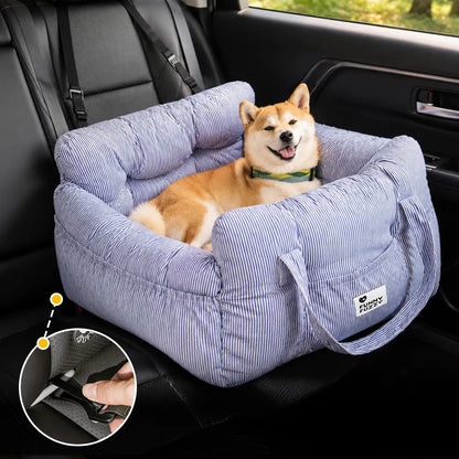 ISOFIX Dog Car Seat Bed with LATCH Anchor System
