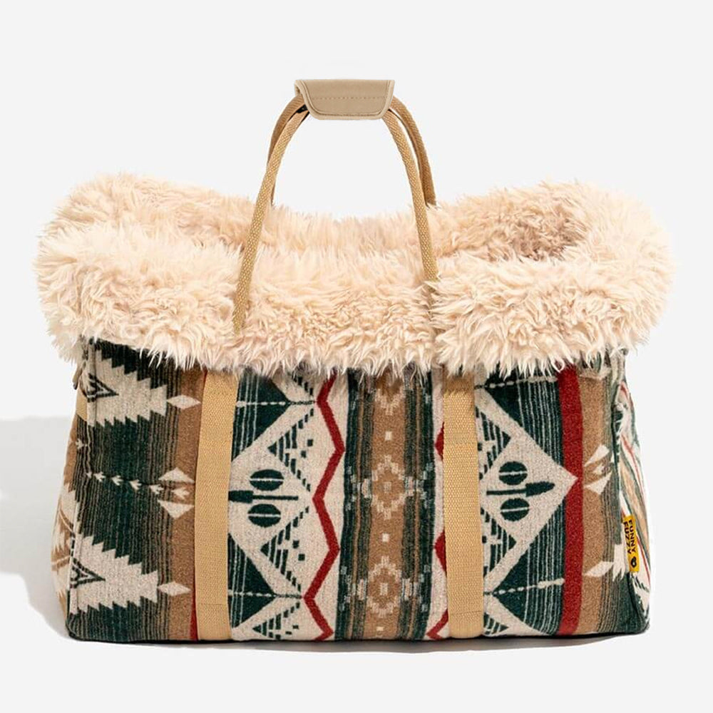 Reversible Pet Carrier and Dog Snuggle Sleeping Bag