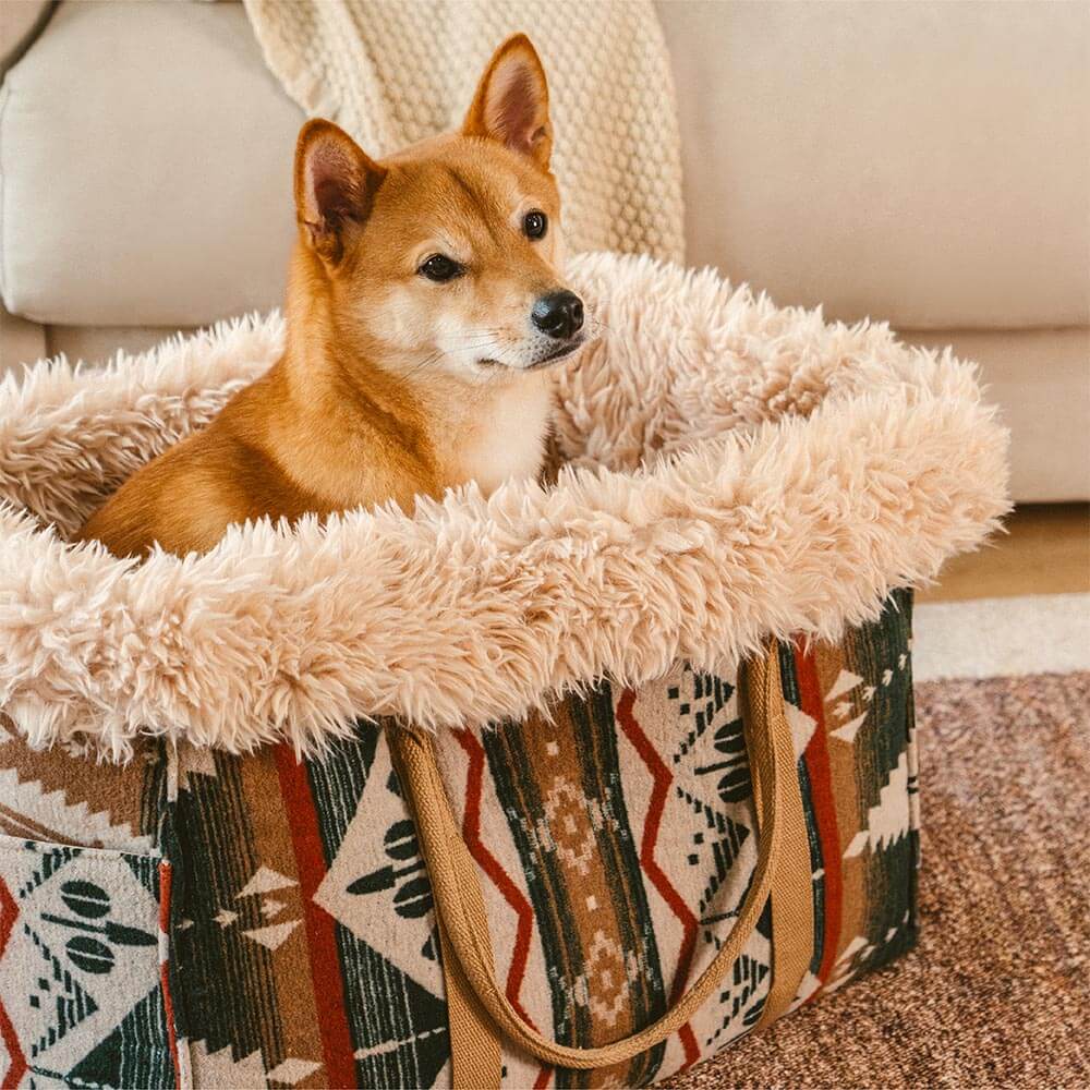 Reversible Pet Carrier and Dog Snuggle Sleeping Bag