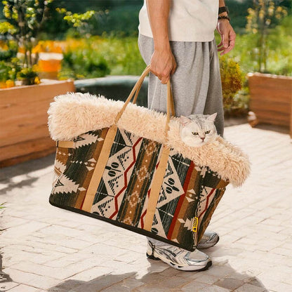 Reversible Pet Carrier and Dog Snuggle Sleeping Bag