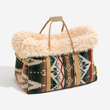 Reversible Pet Carrier and Dog Snuggle Sleeping Bag