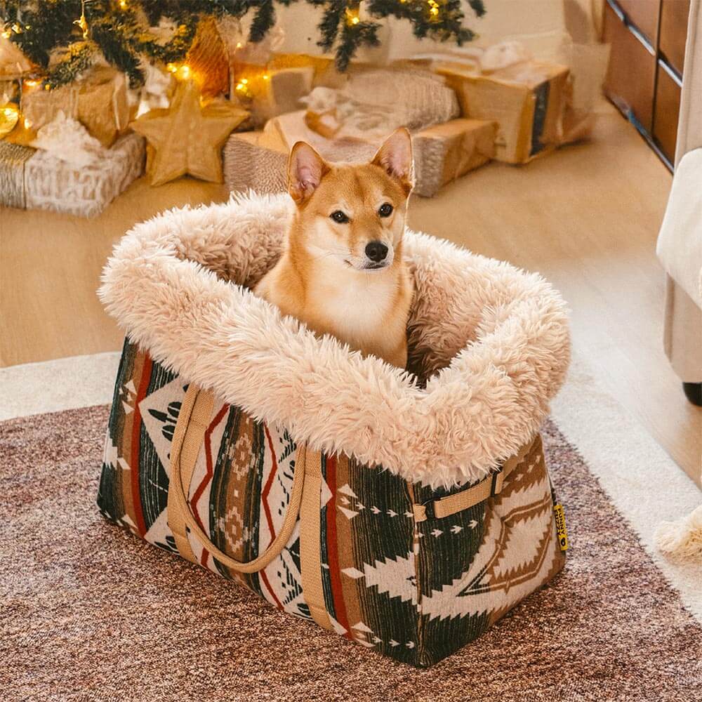 Reversible Pet Carrier and Dog Snuggle Sleeping Bag