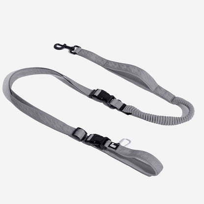 Reflective Adjustable Nylon Dog Leash with Soft Handle
