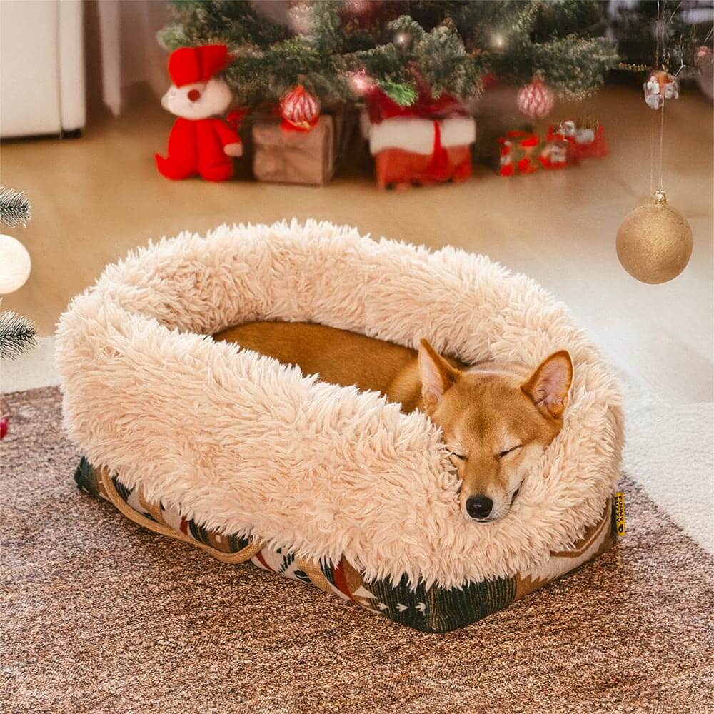 Reversible Pet Carrier and Dog Snuggle Sleeping Bag