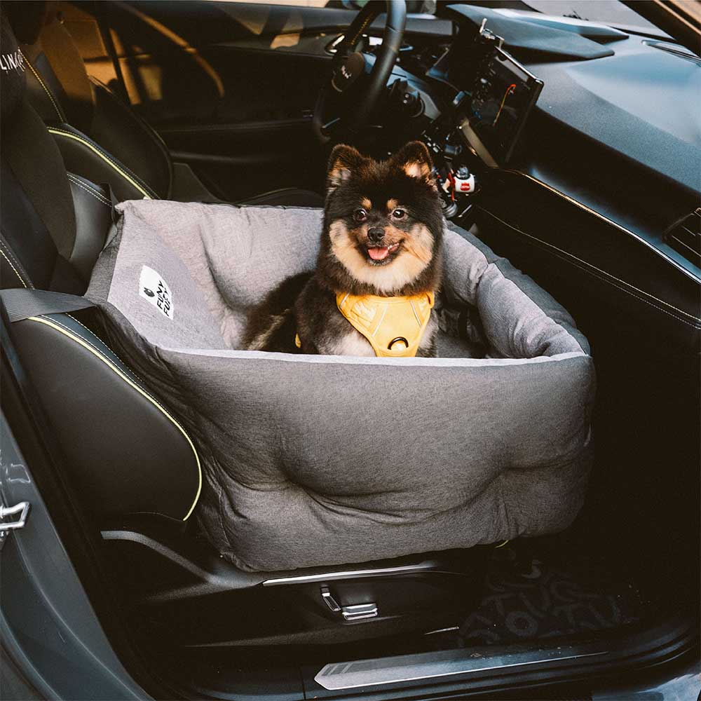 Waterproof Elevated ISOFIX Dog Car Seat Bed
