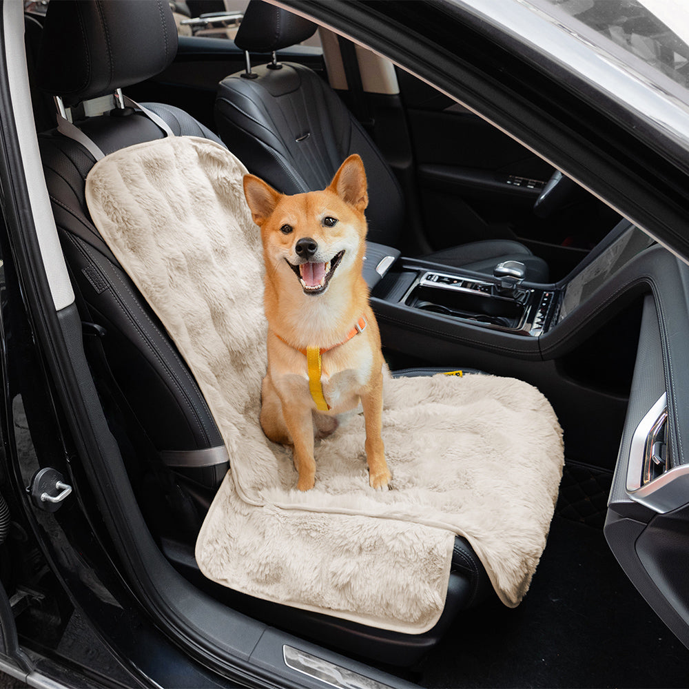 Fluffy Pet Blanket and Car Seat Protector