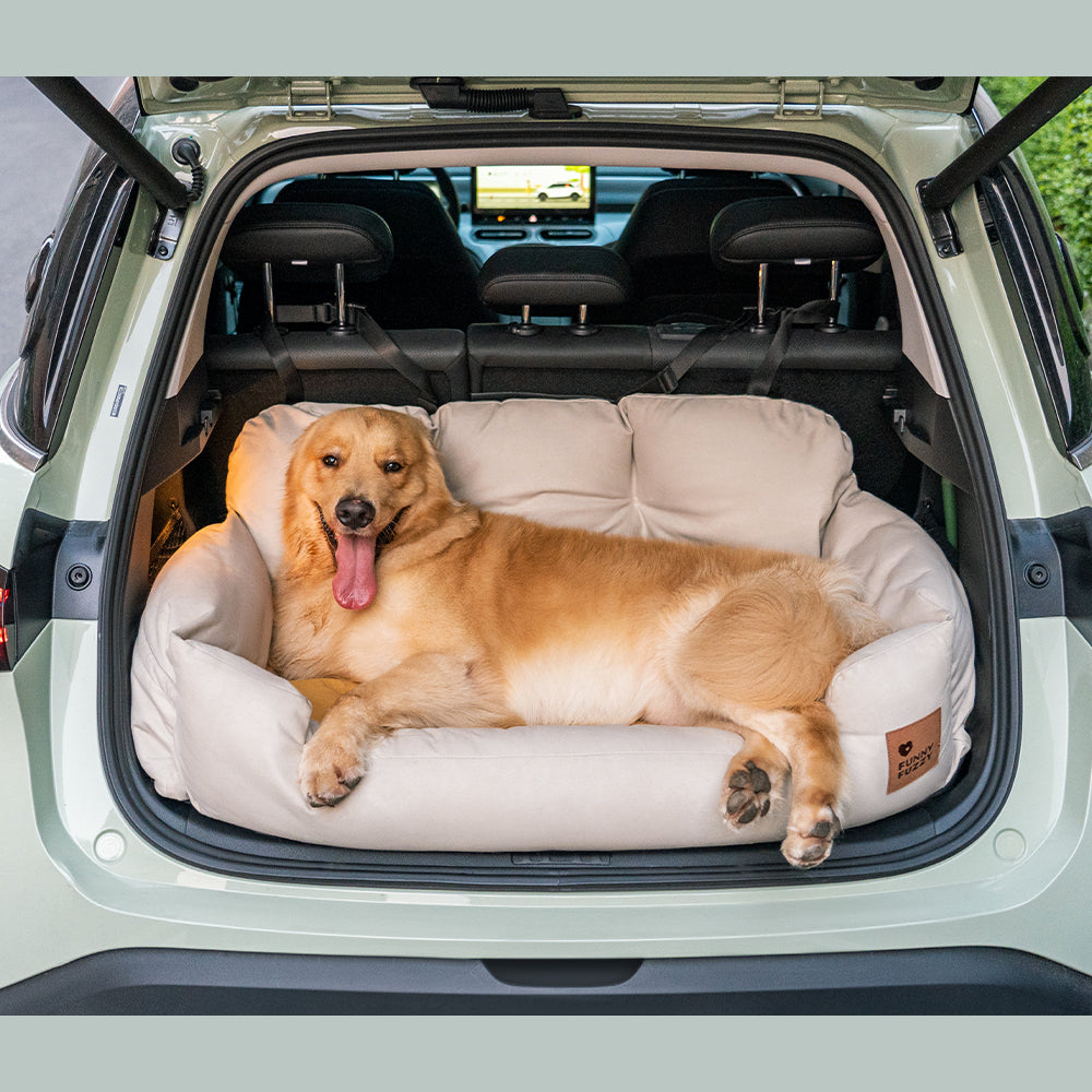 Bolster Dog Back Seat Bed for Medium and Large Dogs