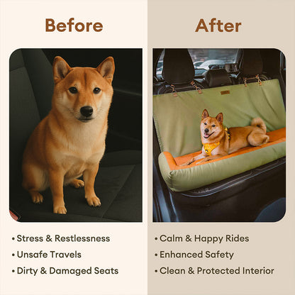 Waterproof Anti-Slip Dog Car Seat Cover