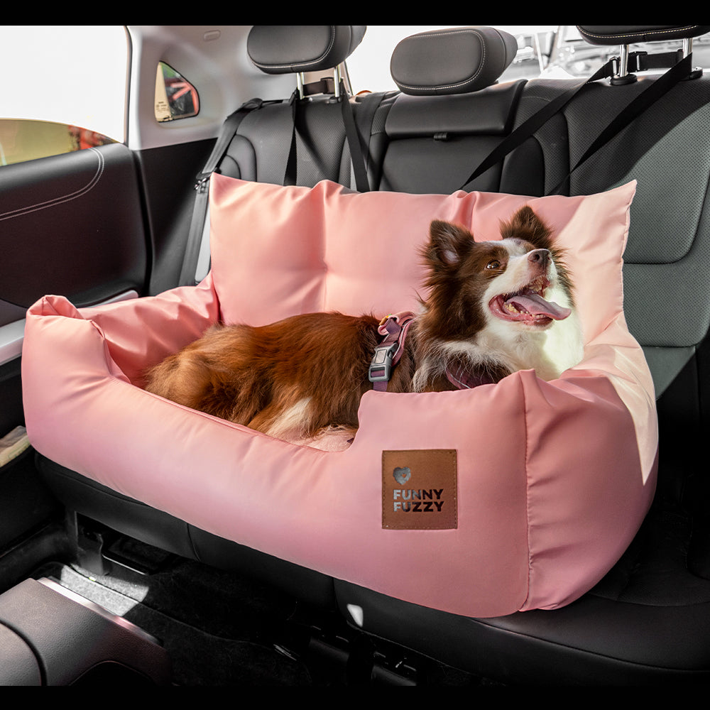 Waterproof Bolster Dog Back Seat Bed