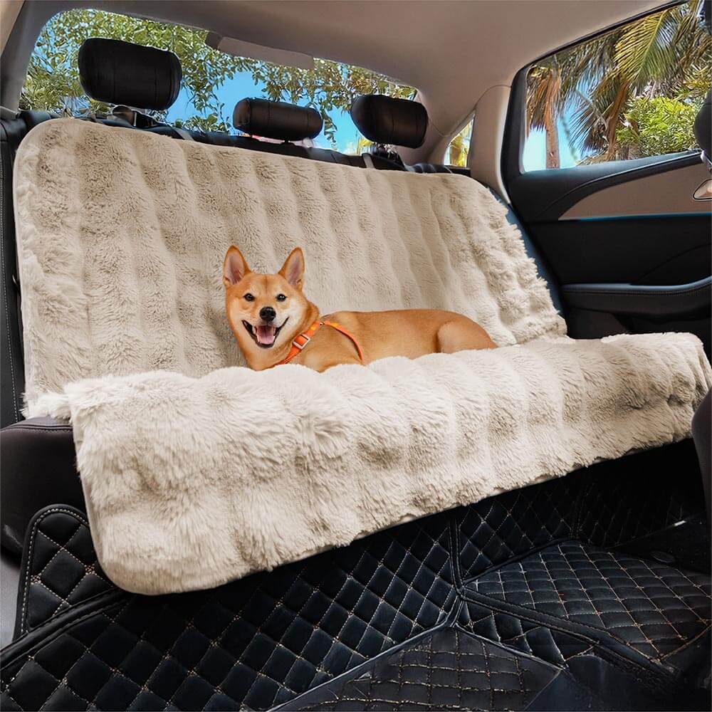 Fluffy Pet Blanket and Car Seat Protector