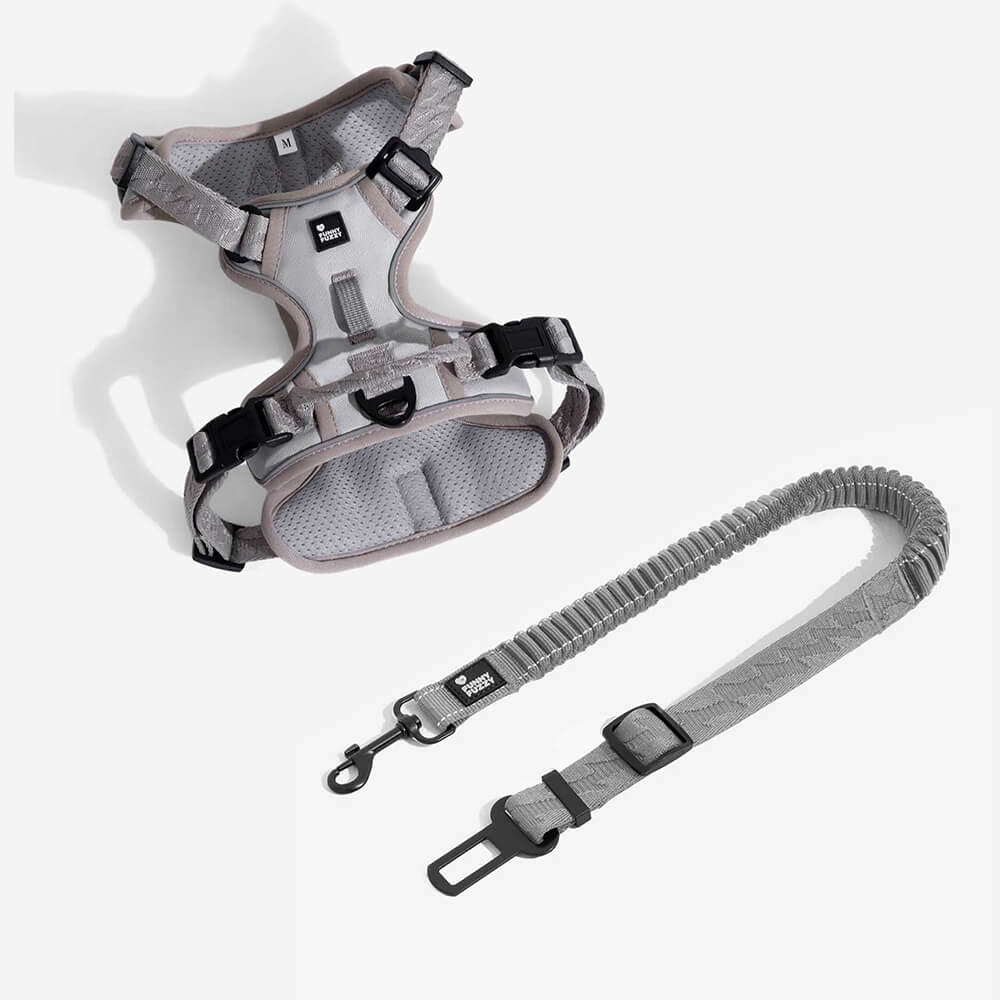 Adjustable Dog Car Seat Belt with Shock Absorber