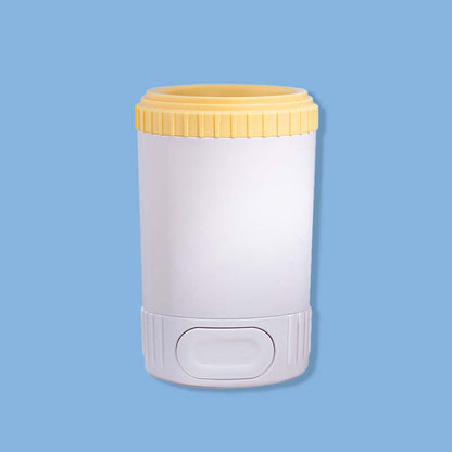Portable Dog Paw Cleaner Cup Yellow
