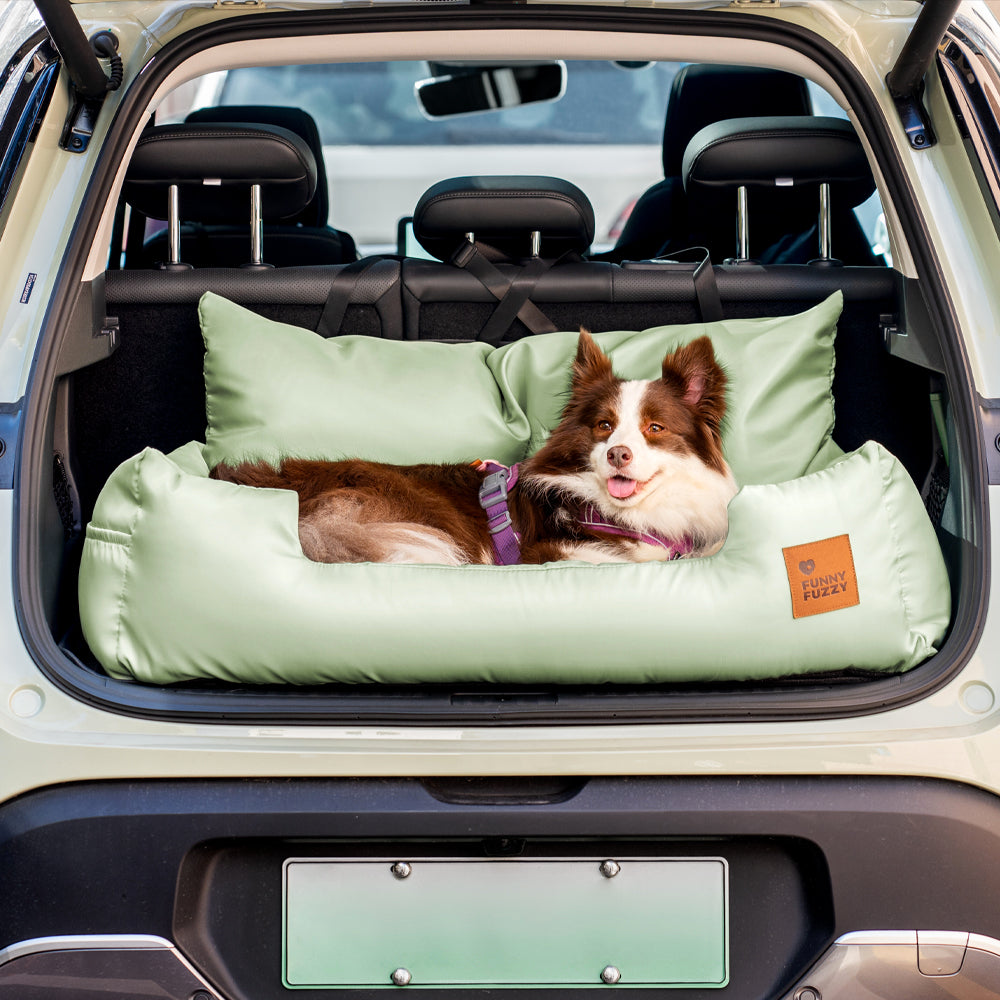 Waterproof Bolster Dog Back Seat Bed