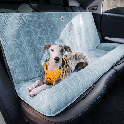 Cooling Large Dog Car Seat Bed for Back Seat Travel
