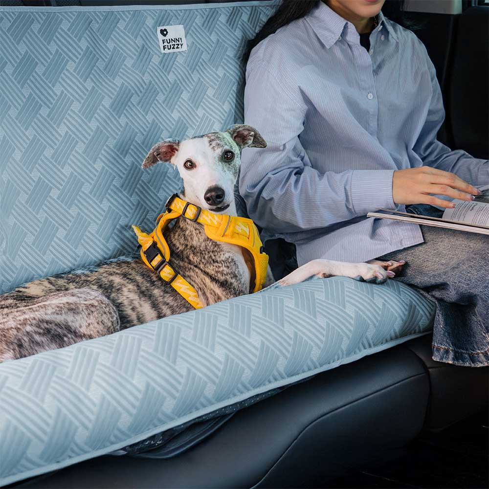 Cooling Bolster Dog Back Seat Bed