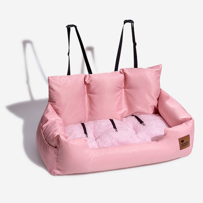 Bolster Dog Back Seat Bed for Medium and Large Dogs