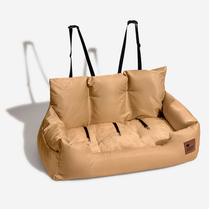 Bolster Dog Back Seat Bed for Medium and Large Dogs