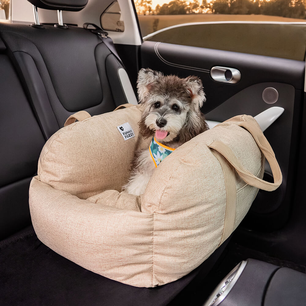 ISOFIX Dog Car Seat Bed with LATCH Anchor System