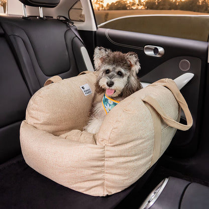 ISOFIX Dog Car Seat Bed with LATCH Anchor System