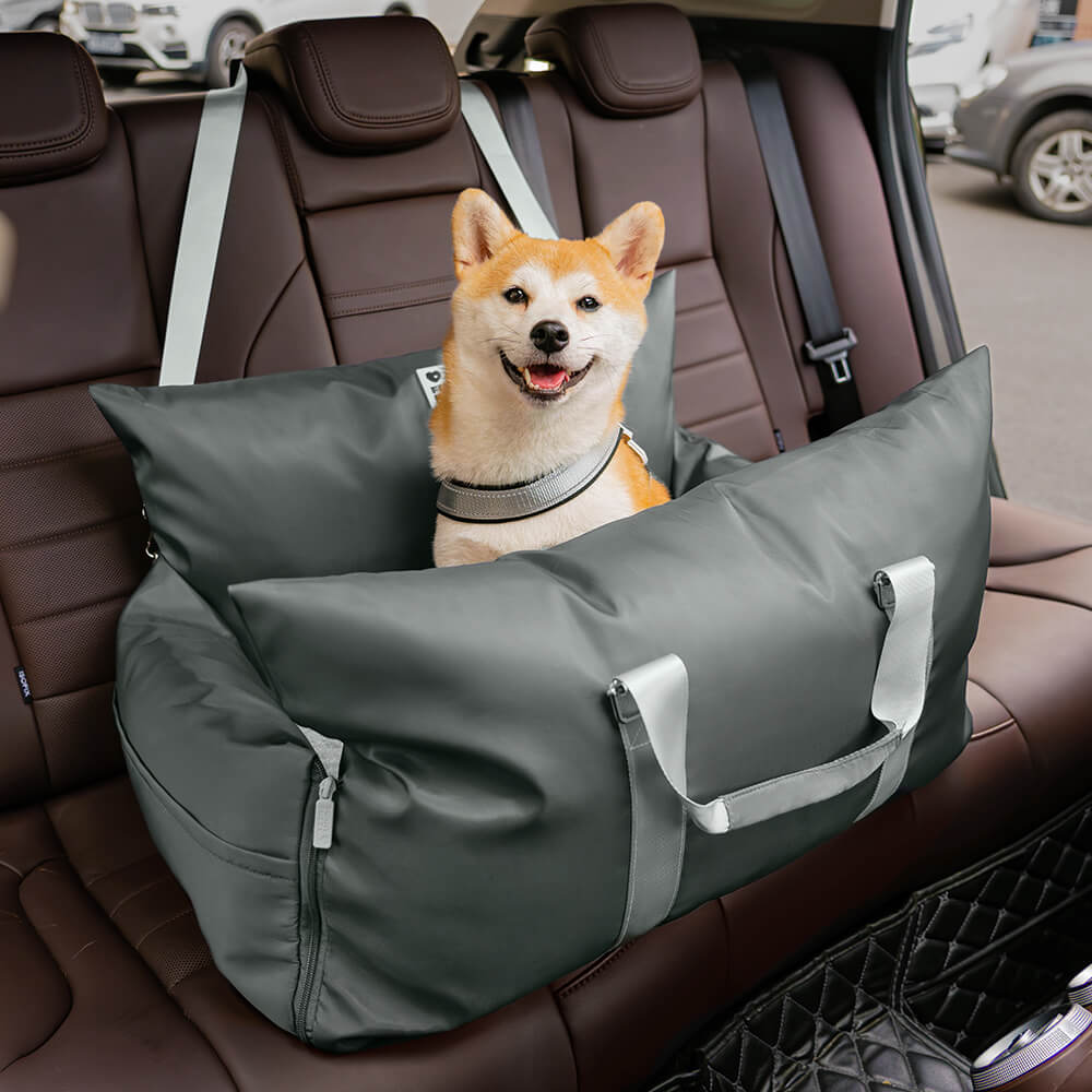 ISOFIX Dog Car Seat Bed with LATCH Anchor System