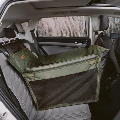Waterproof Dog Back Seat Extender Travel Bed