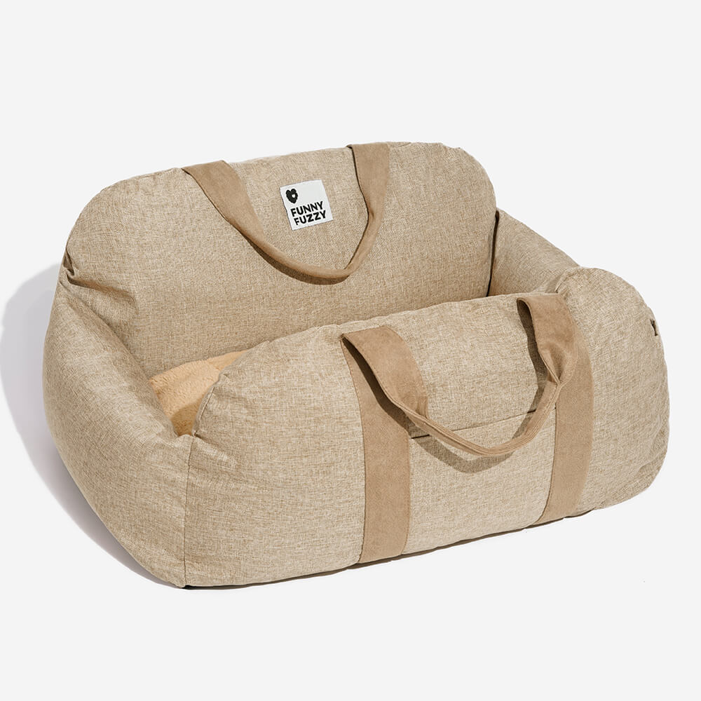 ISOFIX Dog Car Seat Bed with LATCH Anchor System