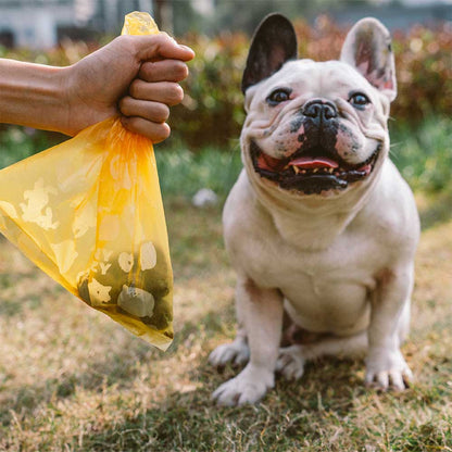 Lemon Scented Recycled Dog Poop Bags
