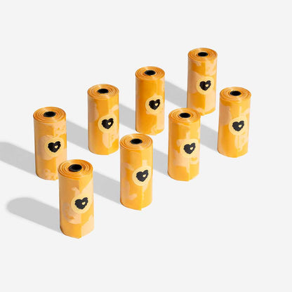 Lemon Scented Recycled Dog Poop Bags