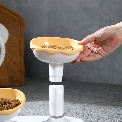 Adjustable Raised Double Pet Bowl