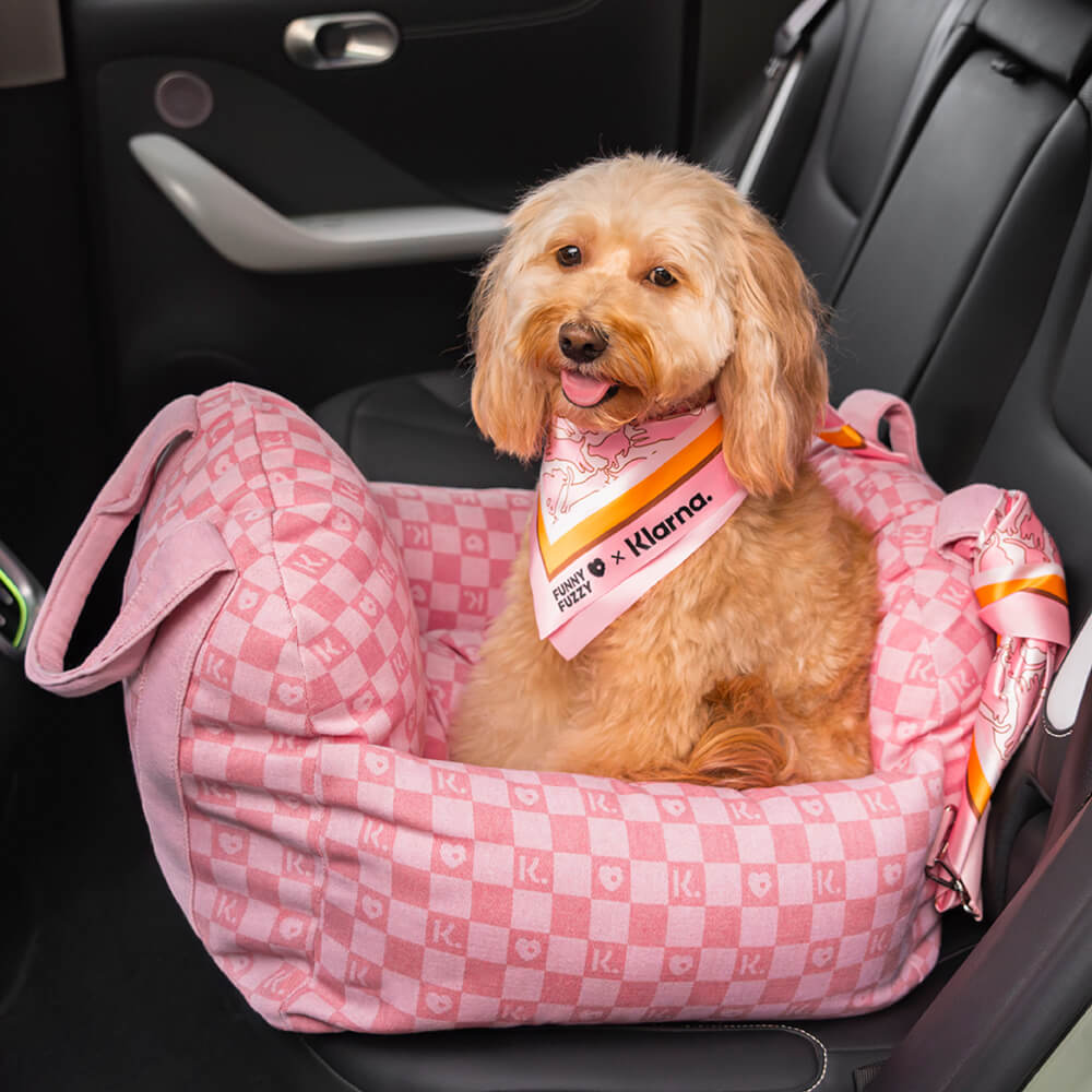 Large Travel Dog Car Seat Bed