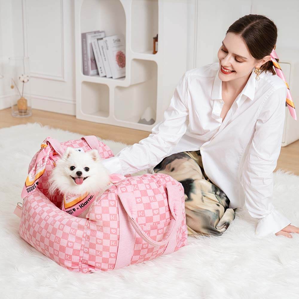 Large Travel Dog Car Seat Bed Scarf 21.65*21.65 in