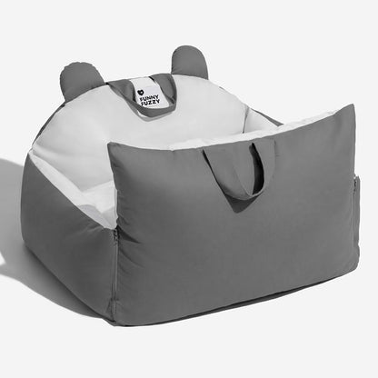 Bear Ear Bolster Dog Car Seat Bed
