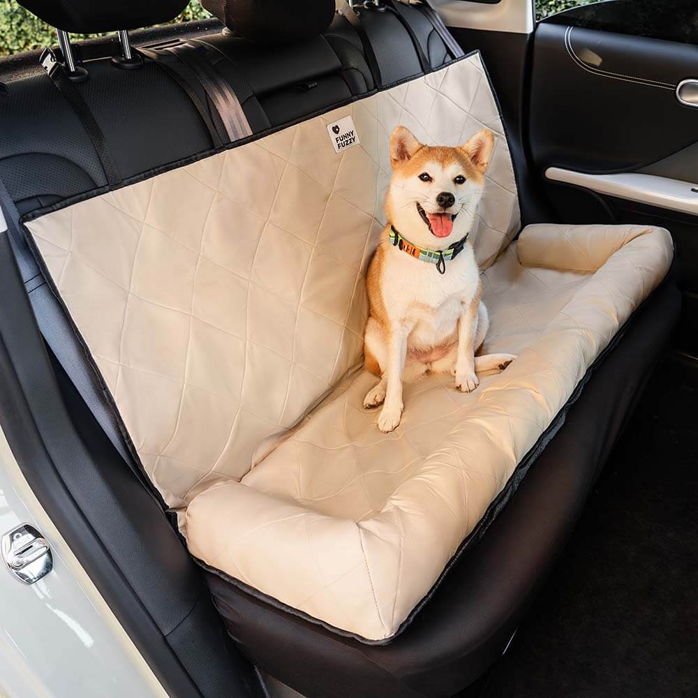 Convertible Dog Bed Car Seat Cover