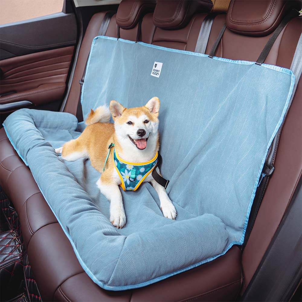 Convertible Dog Bed Car Seat Cover