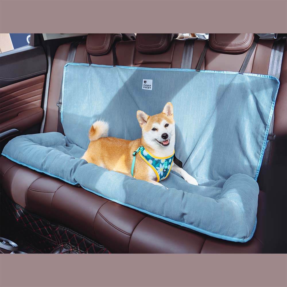 Convertible Dog Bed Car Seat Cover