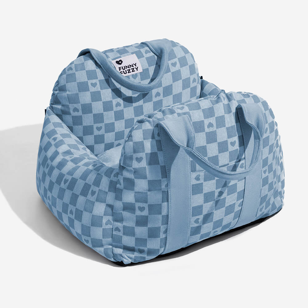 ISOFIX Dog Car Seat Bed with LATCH Anchor System