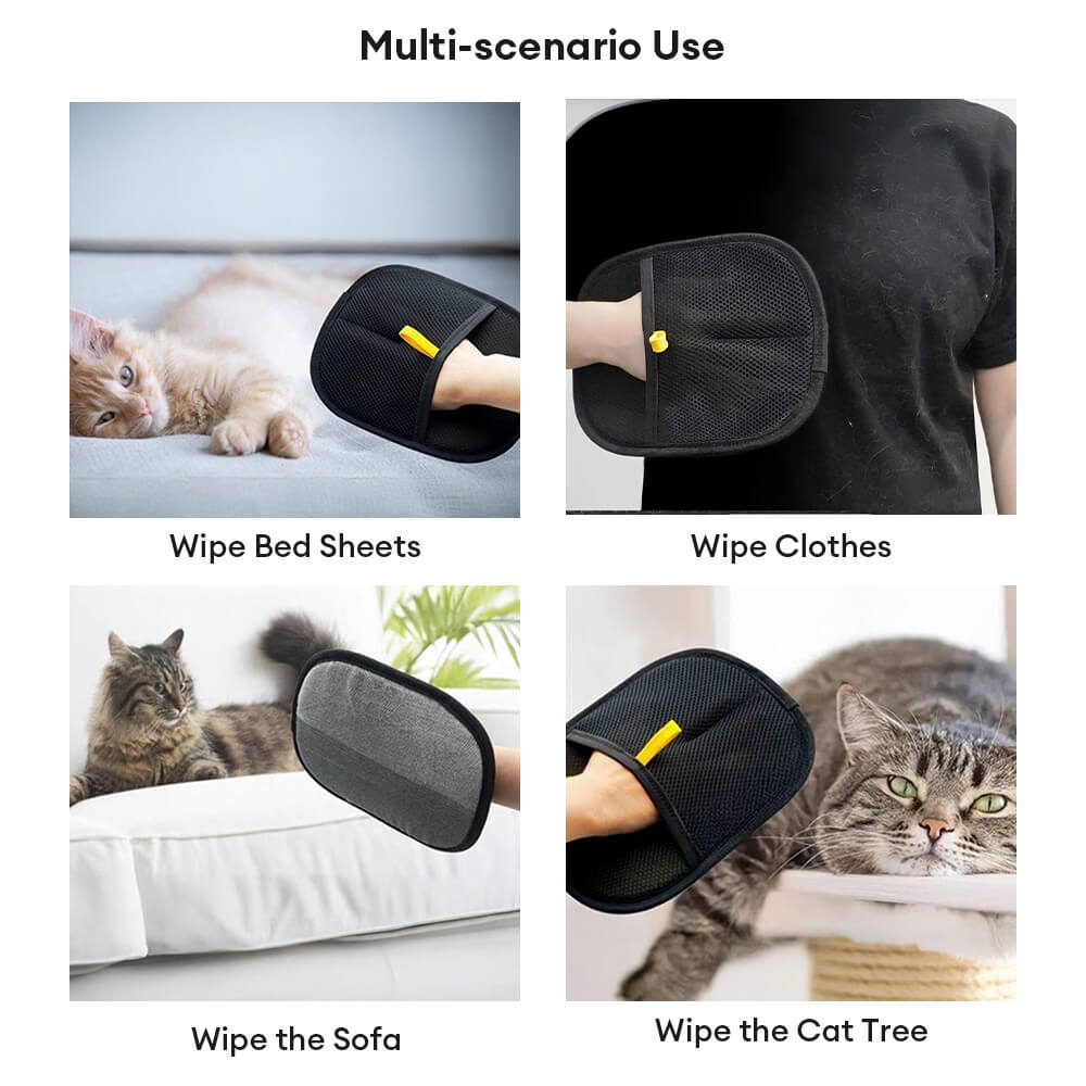 Dual-Sided Pet Hair Removal Glove