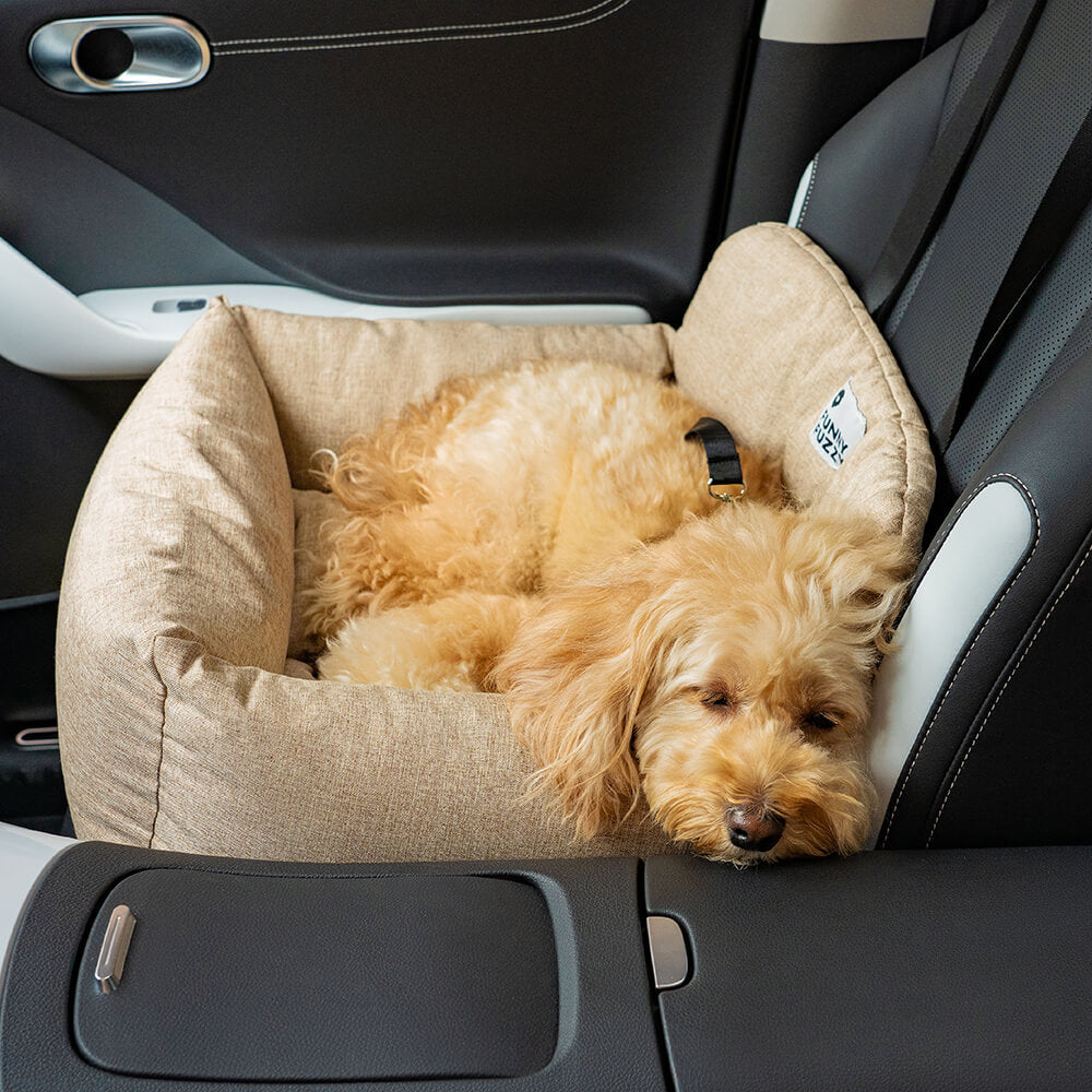 Washable Bolster Dog Back Seat Bed