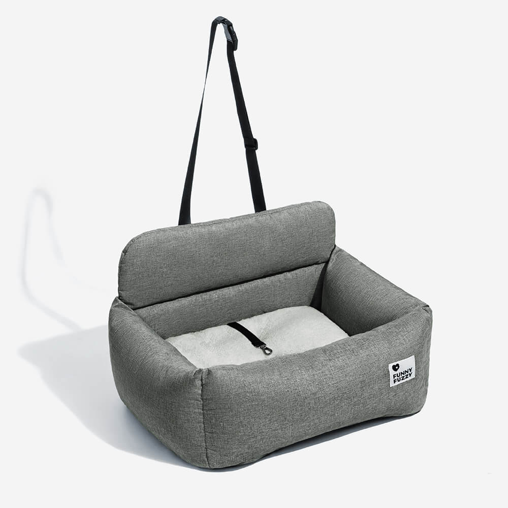 Washable Bolster Dog Back Seat Bed