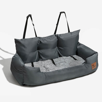 Bolster Dog Back Seat Bed for Medium and Large Dogs