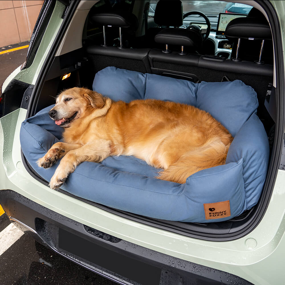 Bolster Dog Back Seat Bed for Medium and Large Dogs