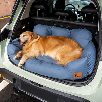 Bolster Dog Back Seat Bed for Medium and Large Dogs
