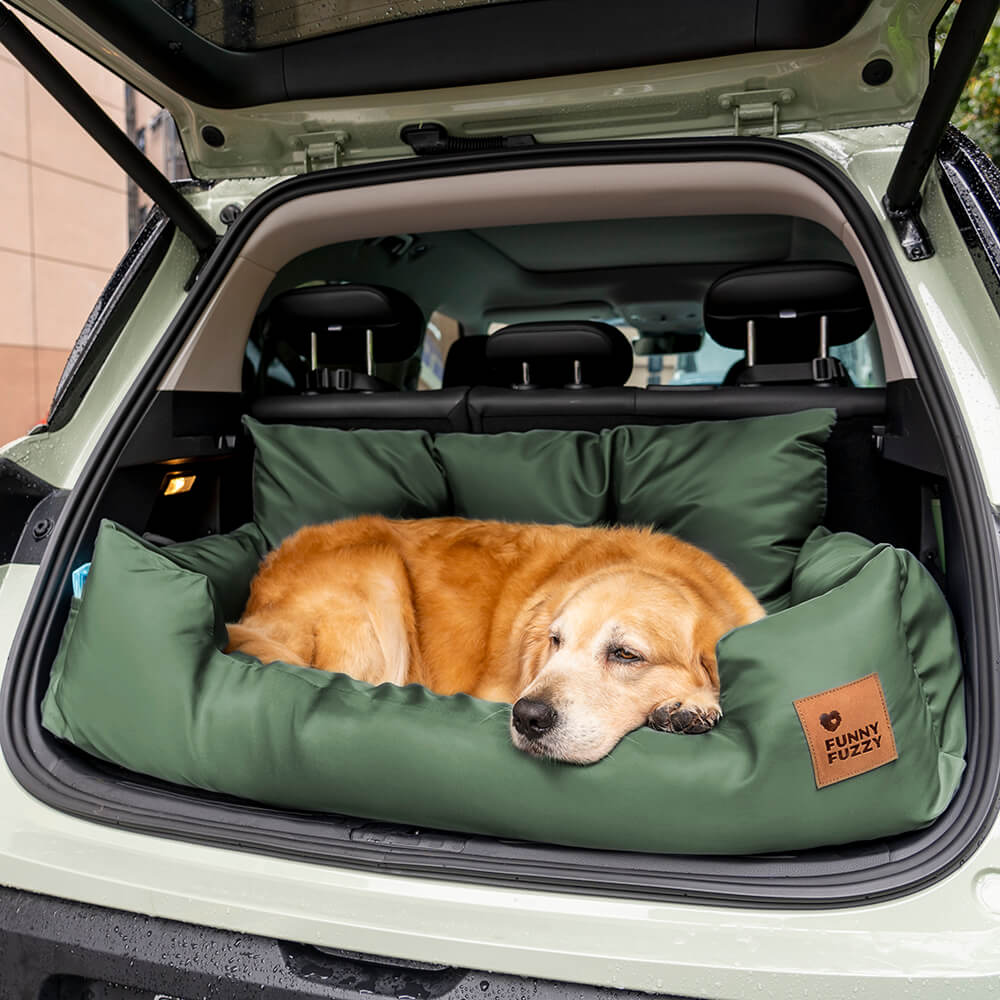 Bolster Dog Back Seat Bed for Medium and Large Dogs