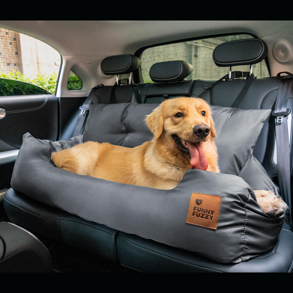 Bolster Dog Back Seat Bed for Medium and Large Dogs