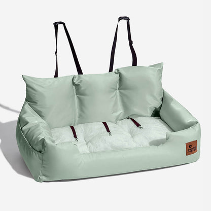 Waterproof Bolster Dog Back Seat Bed