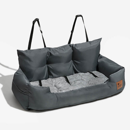 Waterproof Bolster Dog Back Seat Bed