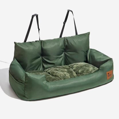 Waterproof Bolster Dog Back Seat Bed