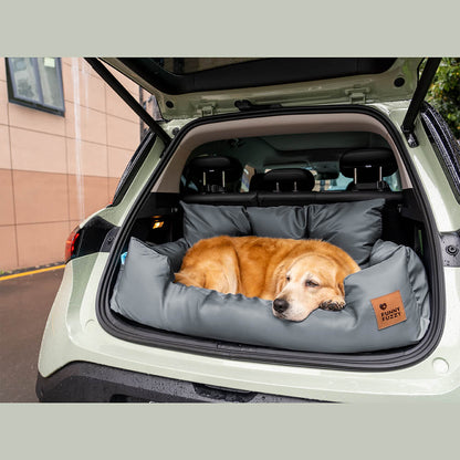Waterproof Bolster Dog Back Seat Bed
