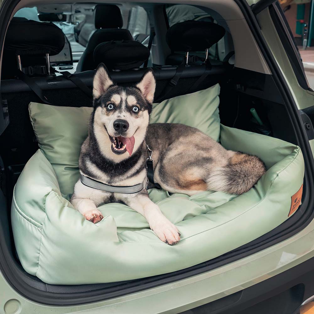 Waterproof Bolster Dog Back Seat Bed