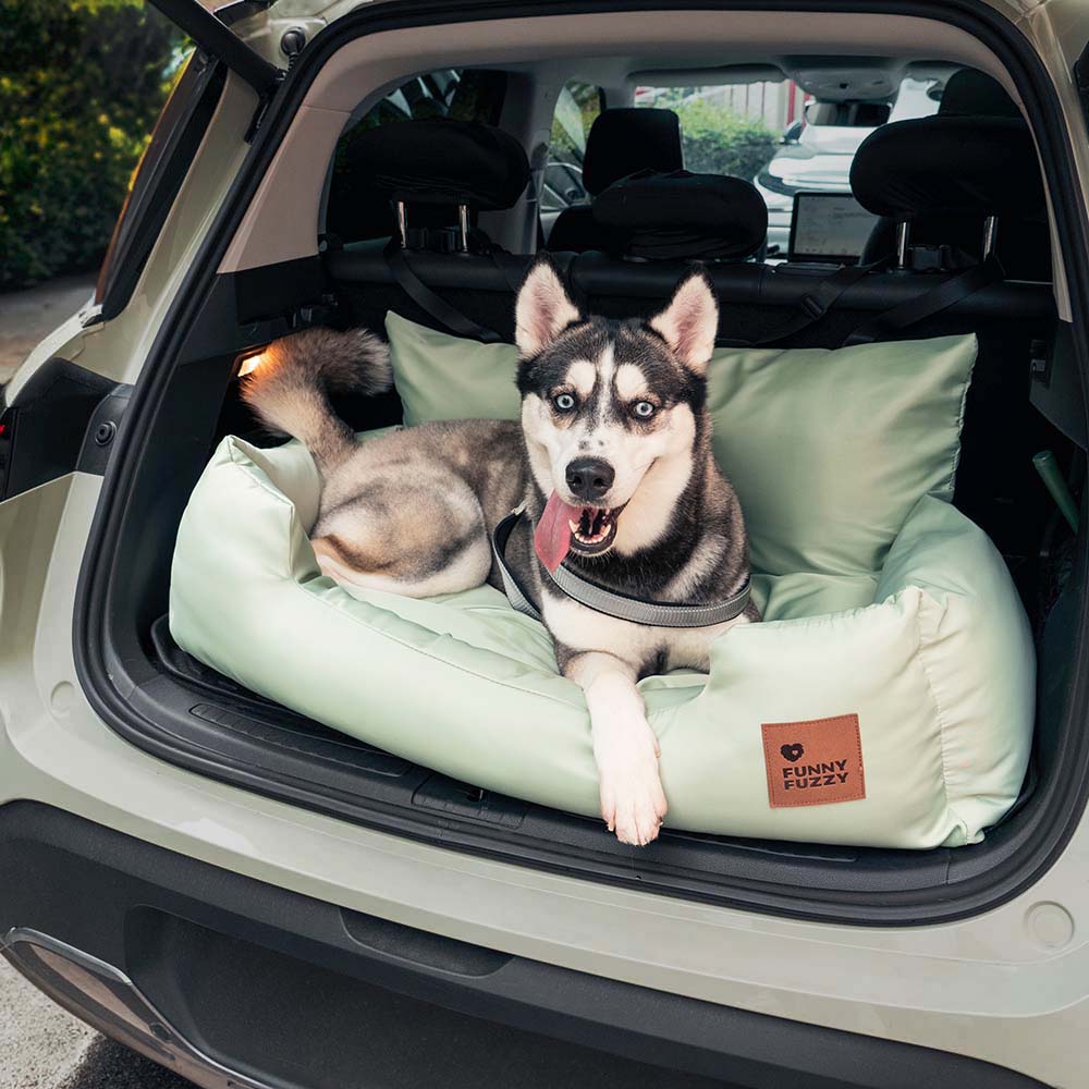 Bolster Dog Back Seat Bed for Medium and Large Dogs